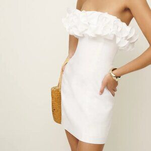 Reformation Tracy Linen Dress (Size 0)